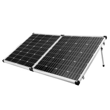 Load image into Gallery viewer, Mono 12V 200W Folding Solar Panel Kit Caravan Boat Camping Generator Charging - River To Ocean Adventures